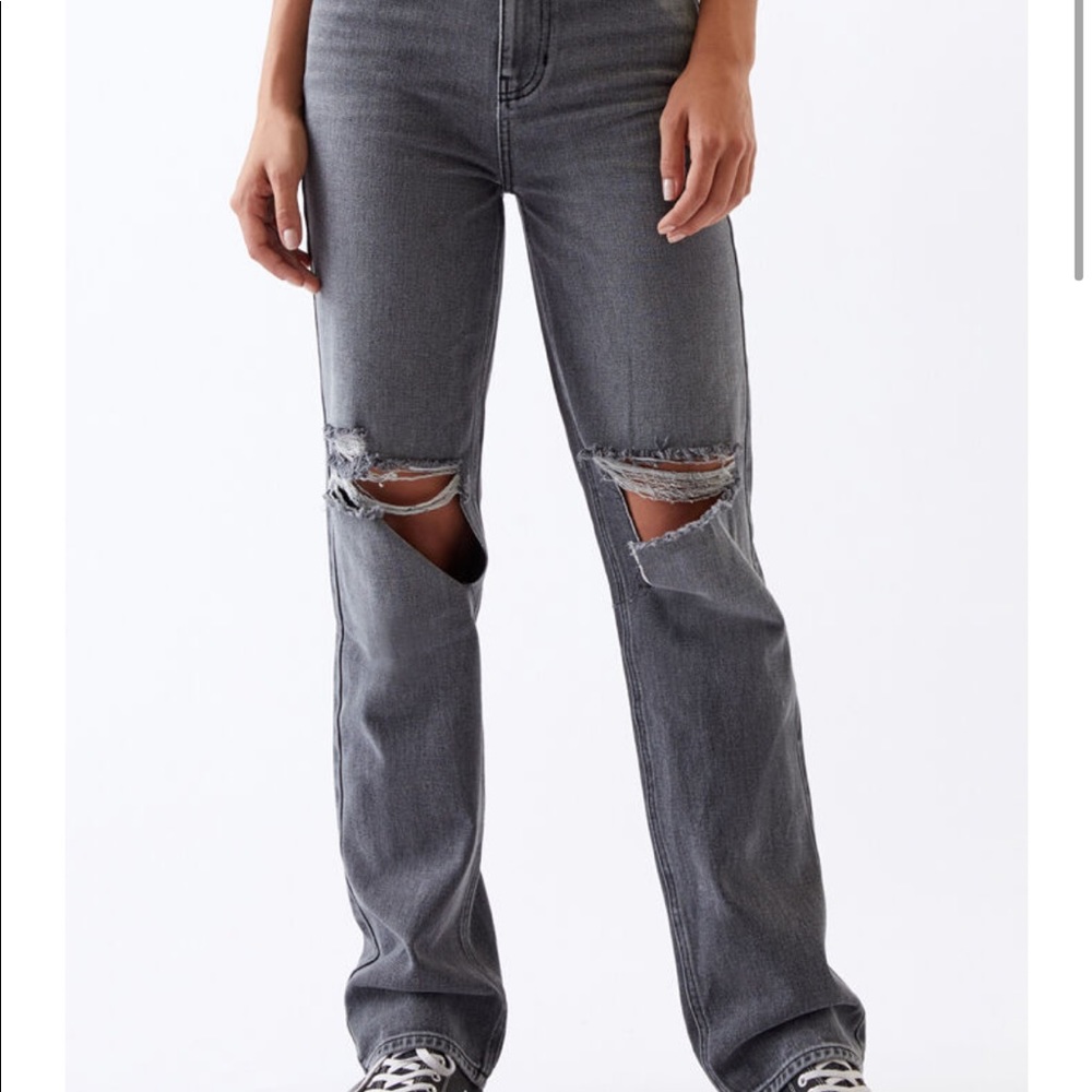 PacSun black washed dark denim jeans